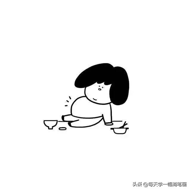 风的简笔画