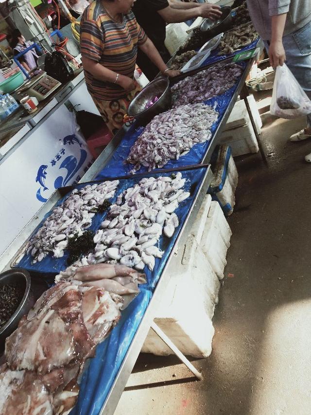 開海後普蘭店的海鮮市場 Kks資訊網