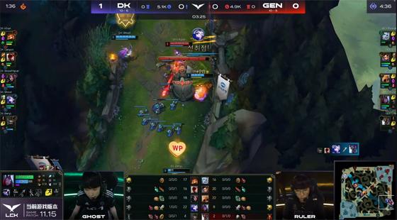 LOL-LCK：Rascal三杀佛耶戈“尽力局”，DK惊险偷家2-0双杀GEN