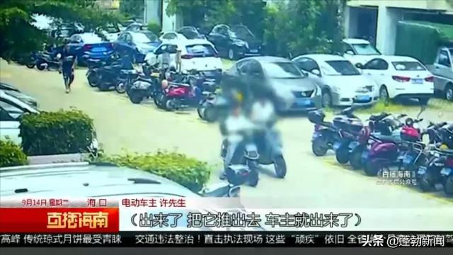 电动车被盗，男子查看公共视频后，意外发现与盗车嫌疑人“同框”...