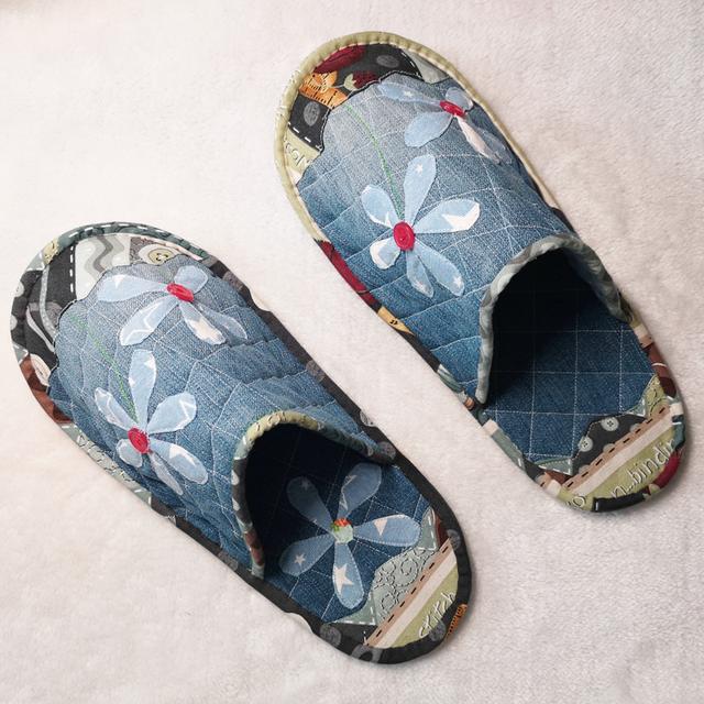 手工布拖鞋教程(手工棉布拖鞋教程)