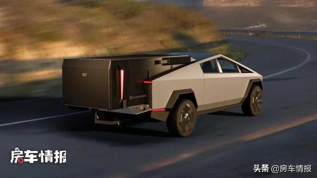 特斯拉又出“幺蛾子”！这次弄了个房车，造型科幻居住面积6.6平