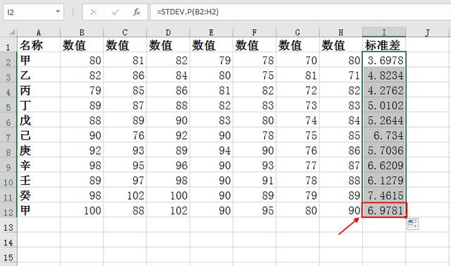 标准差怎么算