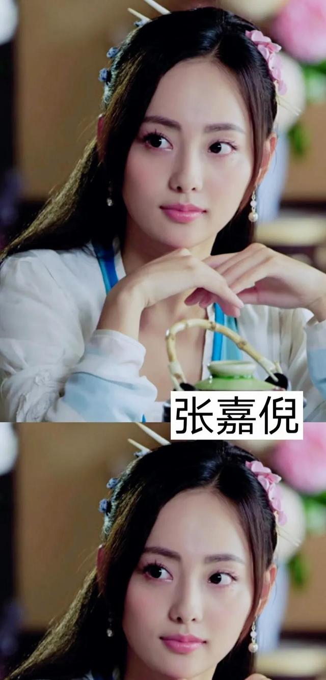 女明星古装剧中的中分发型谁比较好看