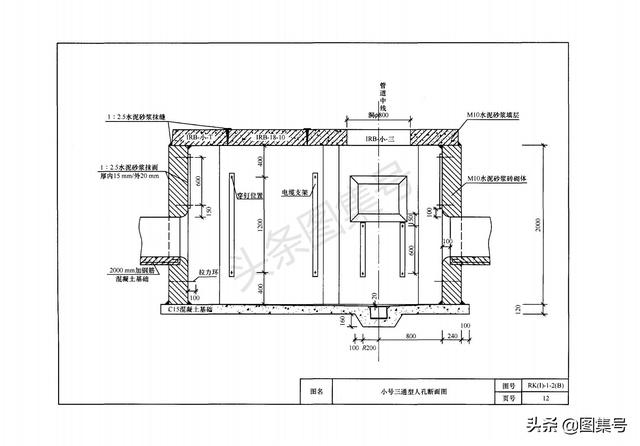 人孔井图集yd51782009通信管道人孔和手孔图集下载