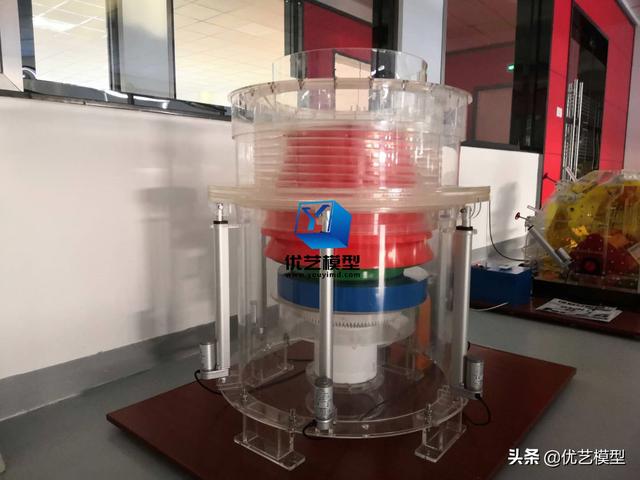 塑料破碎机模型动态仿真