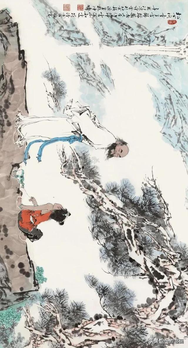 松下问童子全诗（松下问童子绘画）