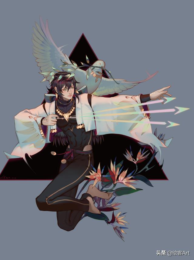 天琴座童贞座狮子座巨蟹座双子座金牛座白羊座12星座拟人她笔下的12