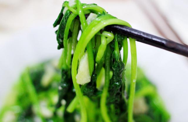 绿叶菜时为何不能直接下锅炒，无论炒啥绿叶菜，不要直接炒，多加1步，颜色绿油油，软嫩不涩口