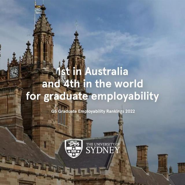 优秀！悉尼大学毕业生被评为澳大利亚最具就业竞争力学生
