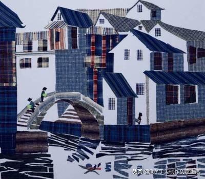 拼布贴画diy(制作布艺手工贴画)