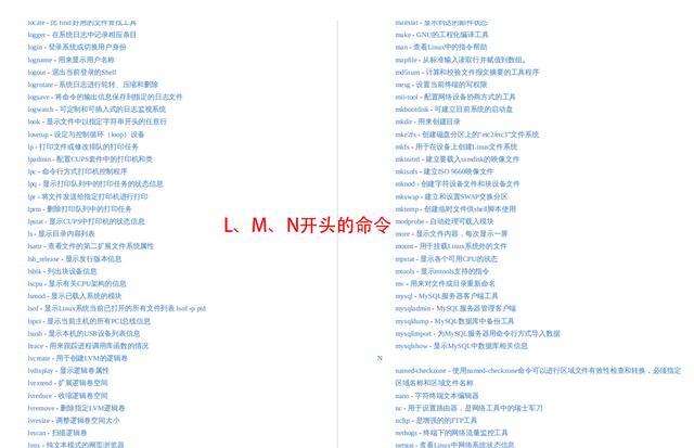 Linux常用命令全集整理！550多个命令，PDF开放下载，手慢无