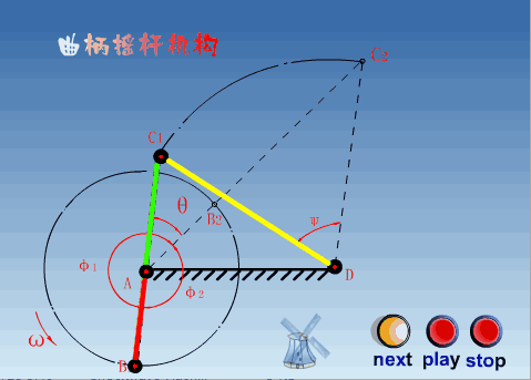曲柄摇杆机构破碎机又称