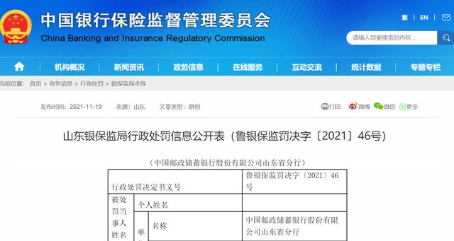 山东银保监局出手，一天之内5家银行吃到罚单，资金用途是重灾区