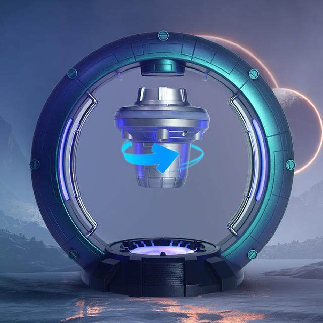 高科技磁悬浮音响！就像漂浮在太空中，聆听宇宙的曼妙之音