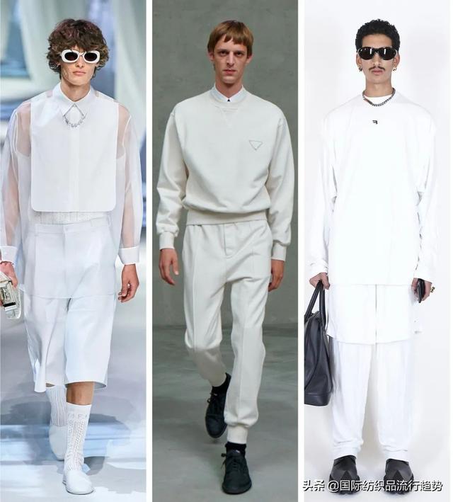 21 年夏季男装 6 种时尚理念 打造全白外观 太阳信息网