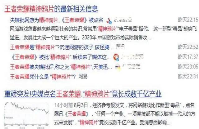 《王者荣耀》“毒害”未成年人，被央媒点名批评，腾讯要凉了吗？