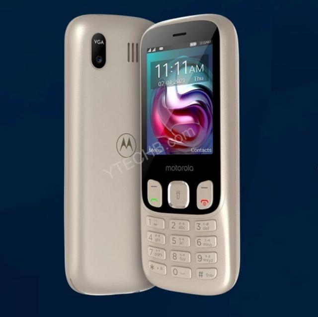 摩托罗拉发布功能机新品：连镜头都没有