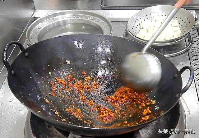 麻婆豆腐的做法