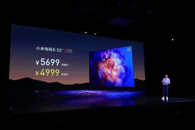 首發價4999元起！小米OLED電視三連發