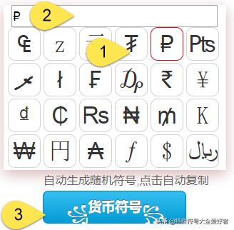 卢布货币符号