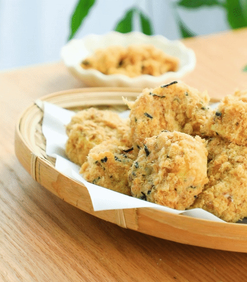 不揉面，不打发，零难度！随手一滚就能吃，鲜香补钙又健康