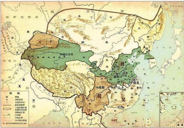 中国十三个朝代时期的疆域面积一览