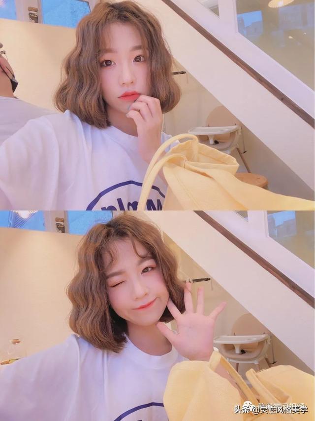 短发卷发图片2021最新(减龄短发2021最火卷发)