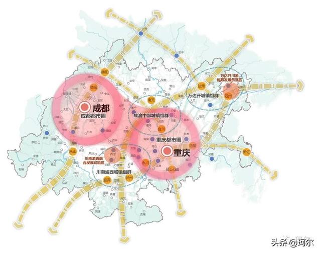 恭喜，蓝图绘就，九大支点六大片区将打造国家级全新增长极