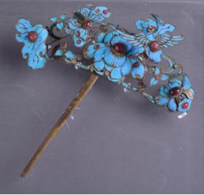 赤珠華翠清代的各式簪花 Kks資訊網