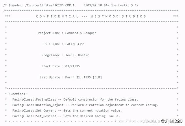 惊艳于红警开源代码？赏心悦目的代码注释，我们也可以