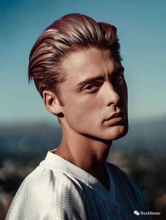 when it comes to slick back, the hair is typically combed back