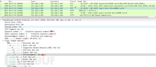 Wireshark的抓包和分析