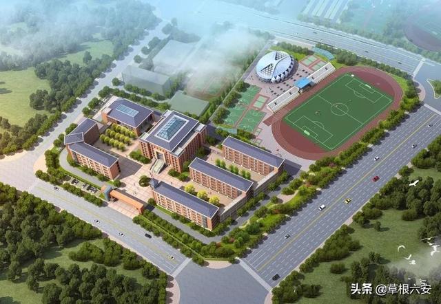 六安皋城中学新校区图片