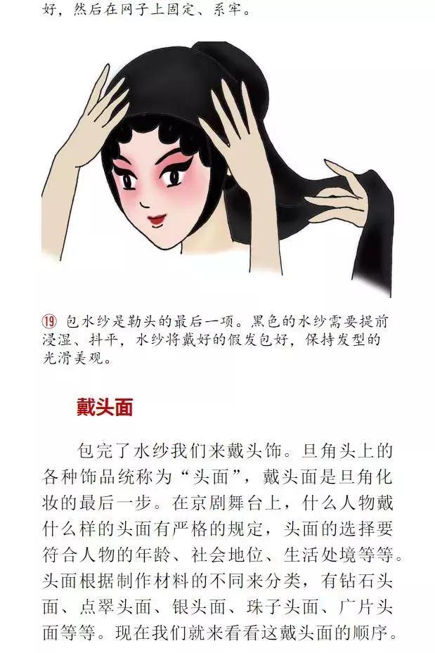 戏曲旦角化妆有区别
