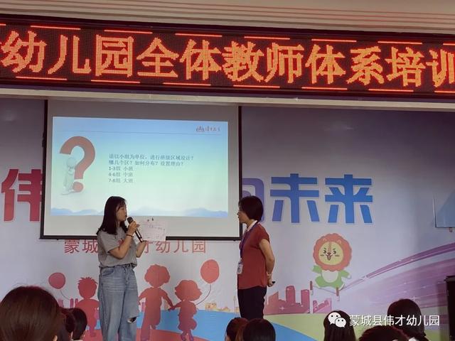 携手走向未来丨伟才教育总部督导到安徽蒙城伟才幼儿园巡园指导