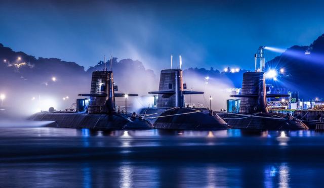 日本海上自衛隊絕美夜景 民間攝影師技術一流 比軍事記者水平高 中國熱點