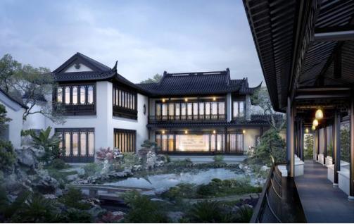 滁州清风明月金鹏清风明月家国当以围合而筑中式合院总价200万起