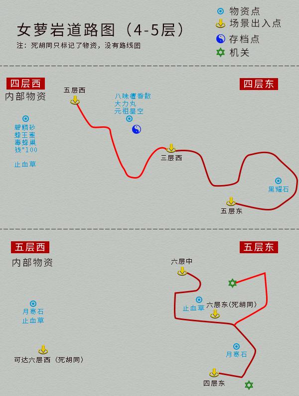 单机游戏《仙剑4》完整图文攻略，详细地图物资标记-第12张图片-9158手机教程网