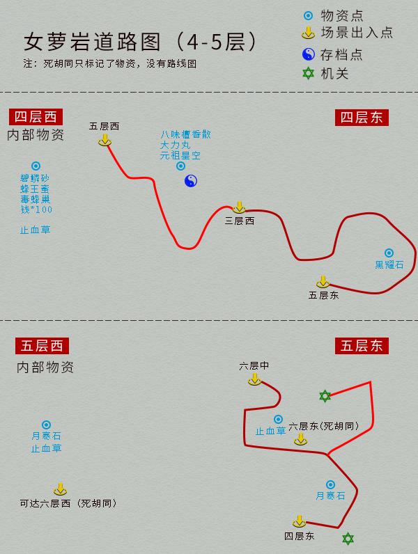 单机游戏《仙剑4》完整图文攻略，详细地图物资标记-第12张图片-9158手机教程网