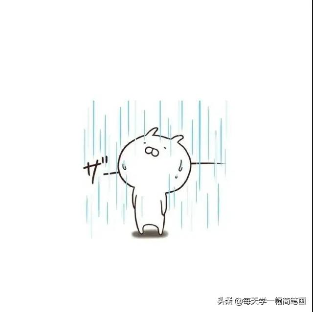 风的简笔画