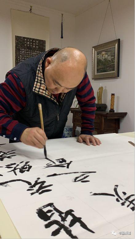 三名工程书法展洪厚甜