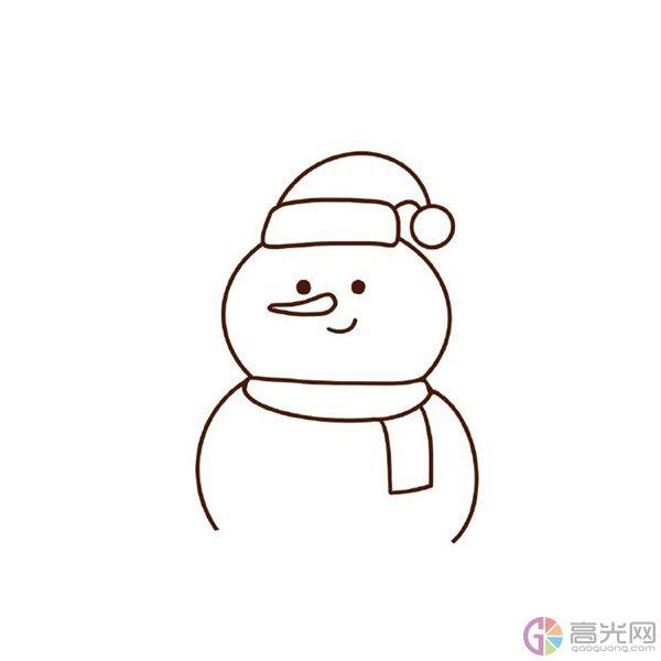 雪人怎么画(画一个简单的雪人) 资讯 第4张