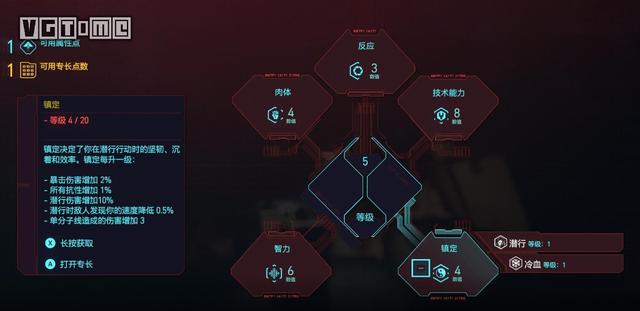 《赛博朋克2077》攻略：属性、专长、技能与角色创建-第2张图片-9158手机教程网