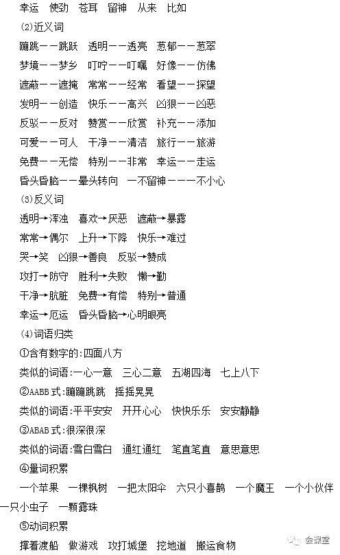 详细解读的近义词