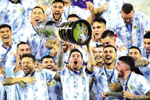 28年后，梅西率领阿根廷重夺美洲杯