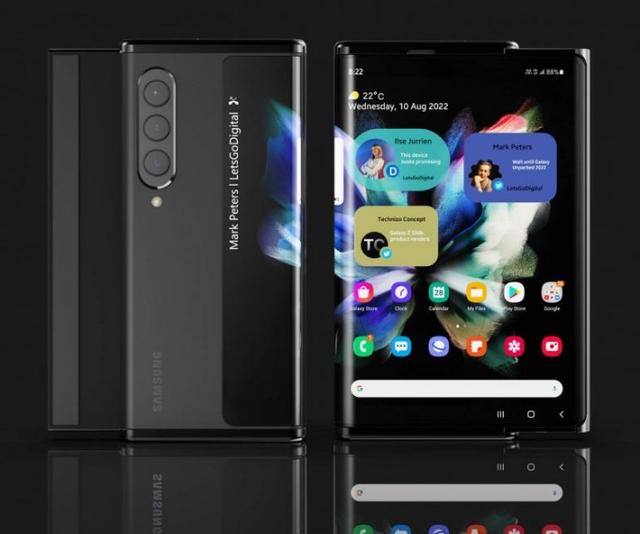 三星有望在2022年推出Galaxy Z Slide可滾動智能手機