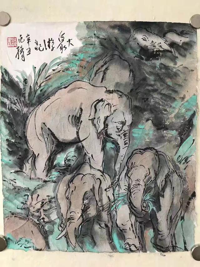 范揚筆下的“大象遊記”