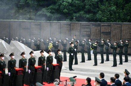 109名志愿军烈士已安葬于沈阳
