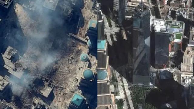 “9·11”事件20年！记者探访纽约世贸大楼旧址……